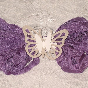 Scrunched Seam Binding ribbon, Seam Binding Crinkle Ribbon~Violet~5 Yards, Crafts, Card Making, Scrapbooking, Card Making, Home Decor