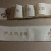 Fleur De Lis Ribbon, French Script Ribbon, Provence Cotton Ribbon ...
