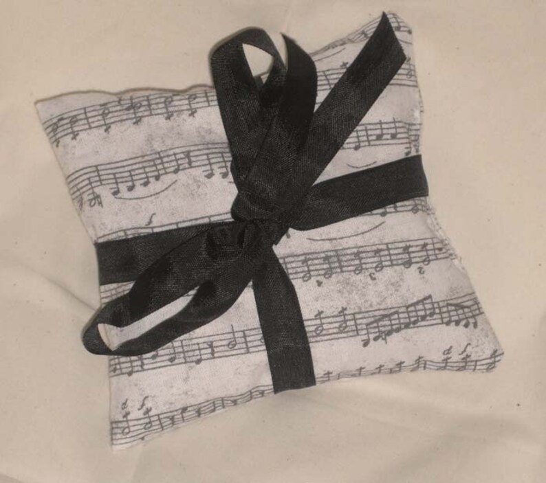 Vintage French Inspired Music Notes Black and White French Etsy