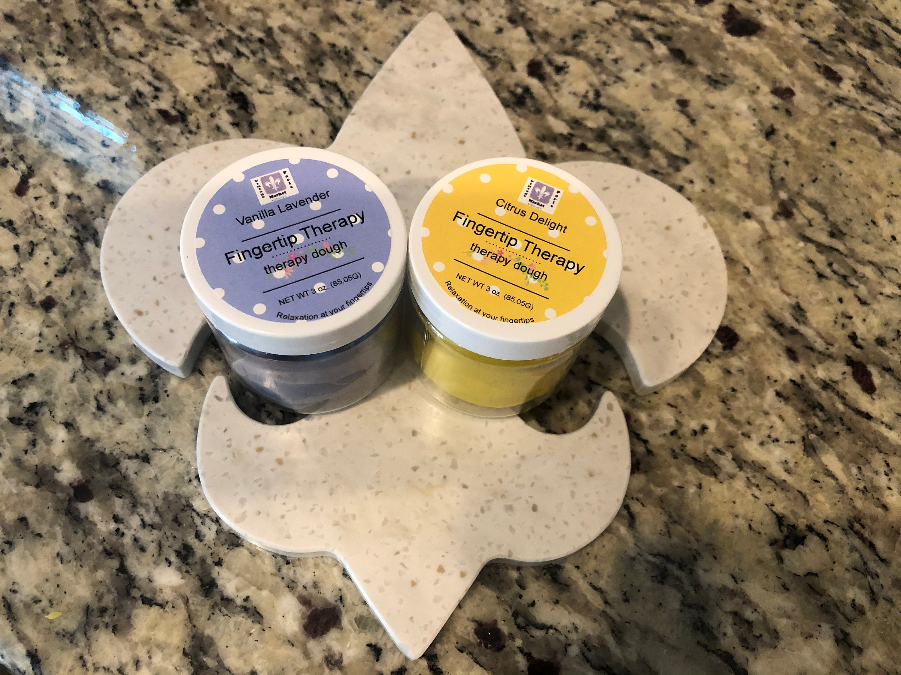 Therapy Dough LAVENDER Vanilla Therapy Dough for Aromatherapy Etsy