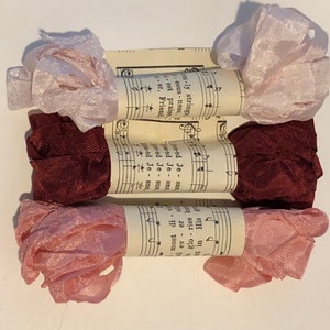 Ruban de couture reliure chiffonné, Style Country Français, ferme Style couture reliure, détresse vieilli Vintage inspiré, plissés couture reliure, SCE