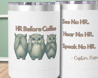 Lustige HR Kaffeetasse: Personalisierter Personal Becher