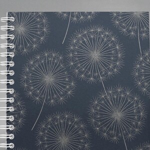Moody Dandelion Notebook: Let Your Ideas Bloom on Ruled Pages