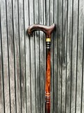 Original Rosewood Foldable Wooden Walking Stick: Rosewood cane-37 inches(approx.) product logo