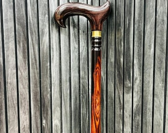 Original Rosewood Foldable Wooden Walking Stick: Rosewood cane-37 inches(approx.)