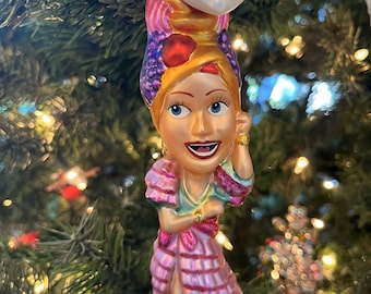 Vintage Christopher Radko I Love Lucy Ornament – “Mama Yo Quiero” Be a Pal Episode
