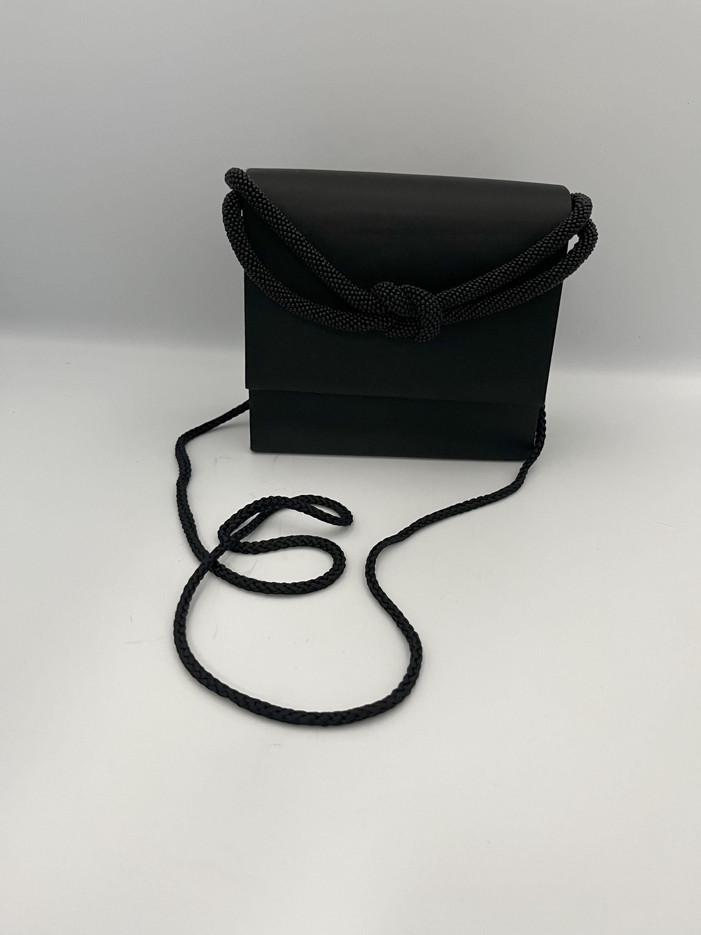 VNTG Y2K Valerie Stevens Black Leather Convertible Multi-Pocket Backpack Travel Montana-West-Wrangler-Vegan-  main image 4