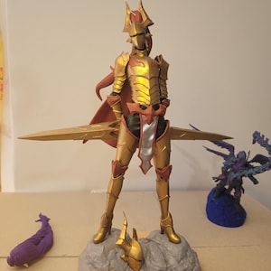 Solo Leveling Esil Figurine | Handcrafted Resin & PLA Mix | 30 cm Tall Collectible | Anime Gaming Decor | Unique Gift for Fans