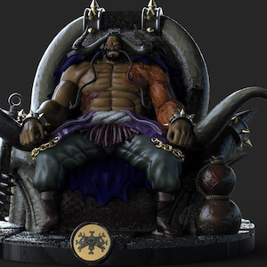 One Piece Kaido Figure – Hand Painted Anime Statue – Premium 3D Printed Collectible – Manga Gift for Fans & Collectors