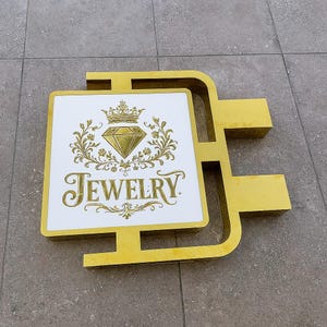 Double Sided Custom Round Exterior Circle Sign and Illuminated Round Light Box, Blade signage, embossing Logo Bussines Cafe Logo Sign