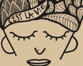 C'est la Vie TOTE BAG
