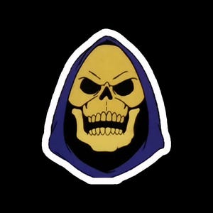 Overlord of Evil – Skeletor-Inspired Iron-On Patch