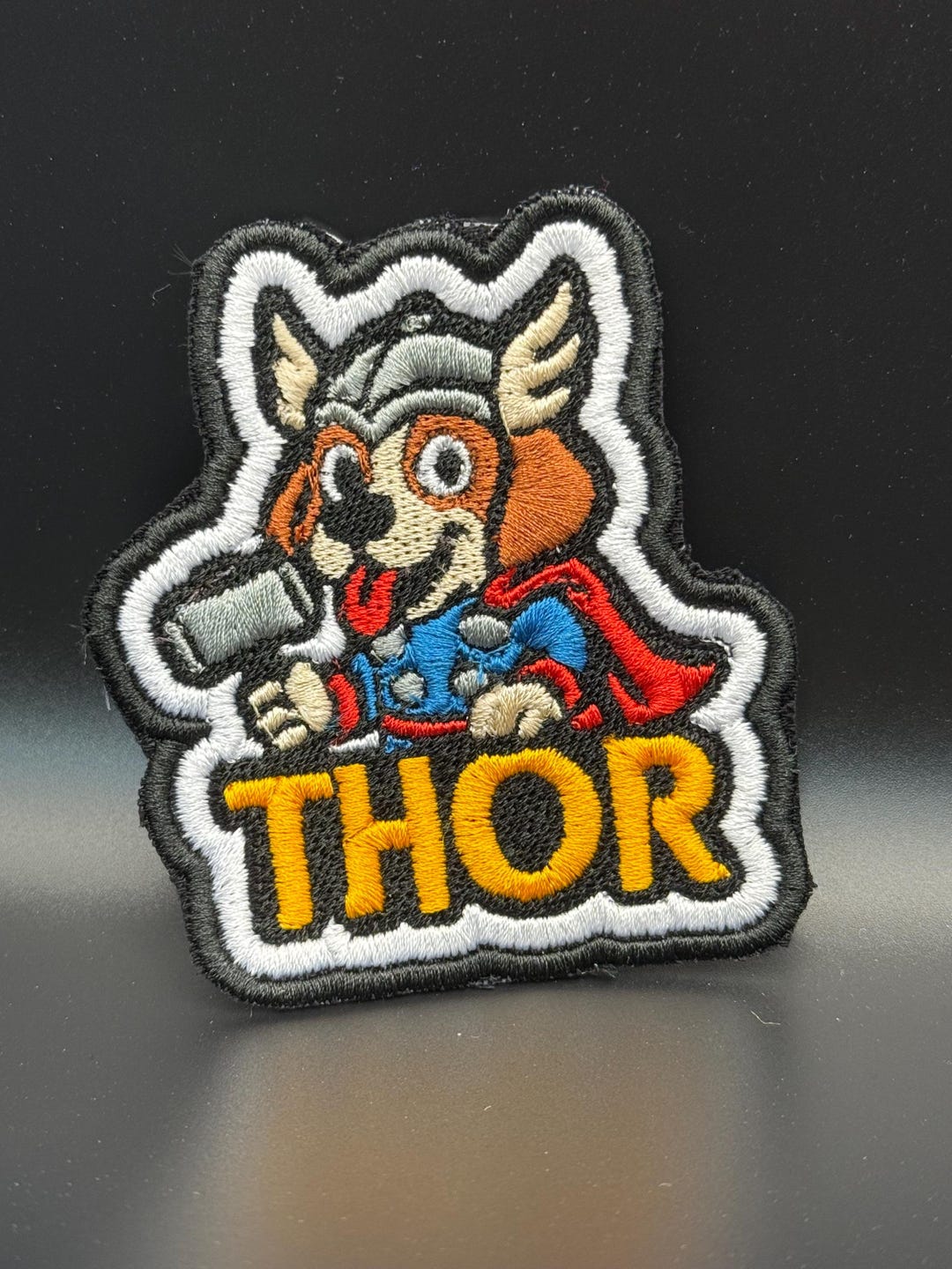 Thor Ragnarok Patch Retro Pup – Thor Cosplay Patch - Etsy