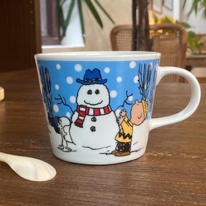 Blue Snoopy Christmas Mug: PEANUTS x KFC Japan 2019 Collectible