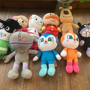 新品未使用タグ付き　アンパマン　仲間たち　ぬいぐるみ６個セット　おまけ付き 楽天市場】アンパンマン 指人形シリーズ なかまたちいっぱいDXセット(1