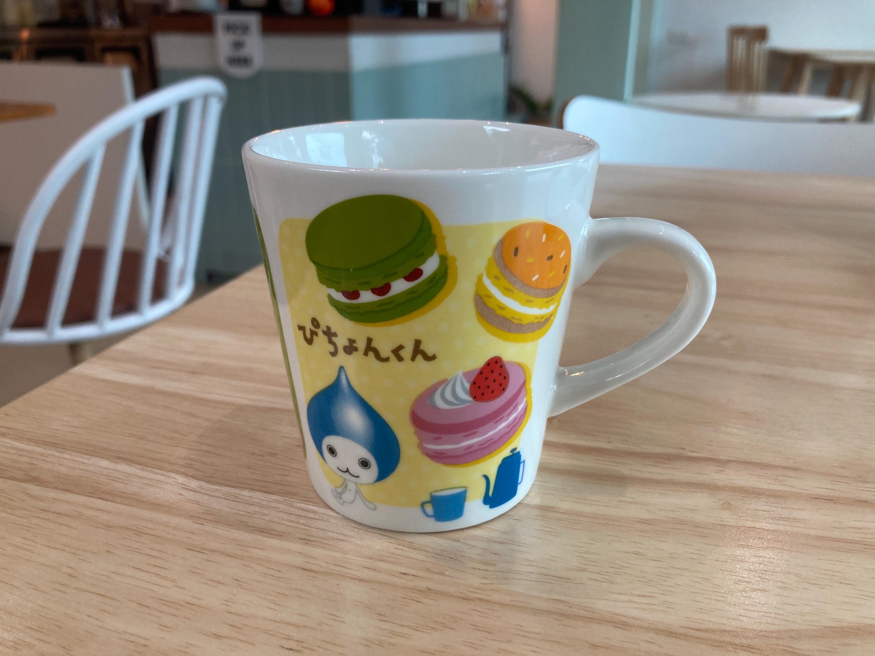 ダイキンのマスコットキャラクター、ピションくんのドーナツ柄 