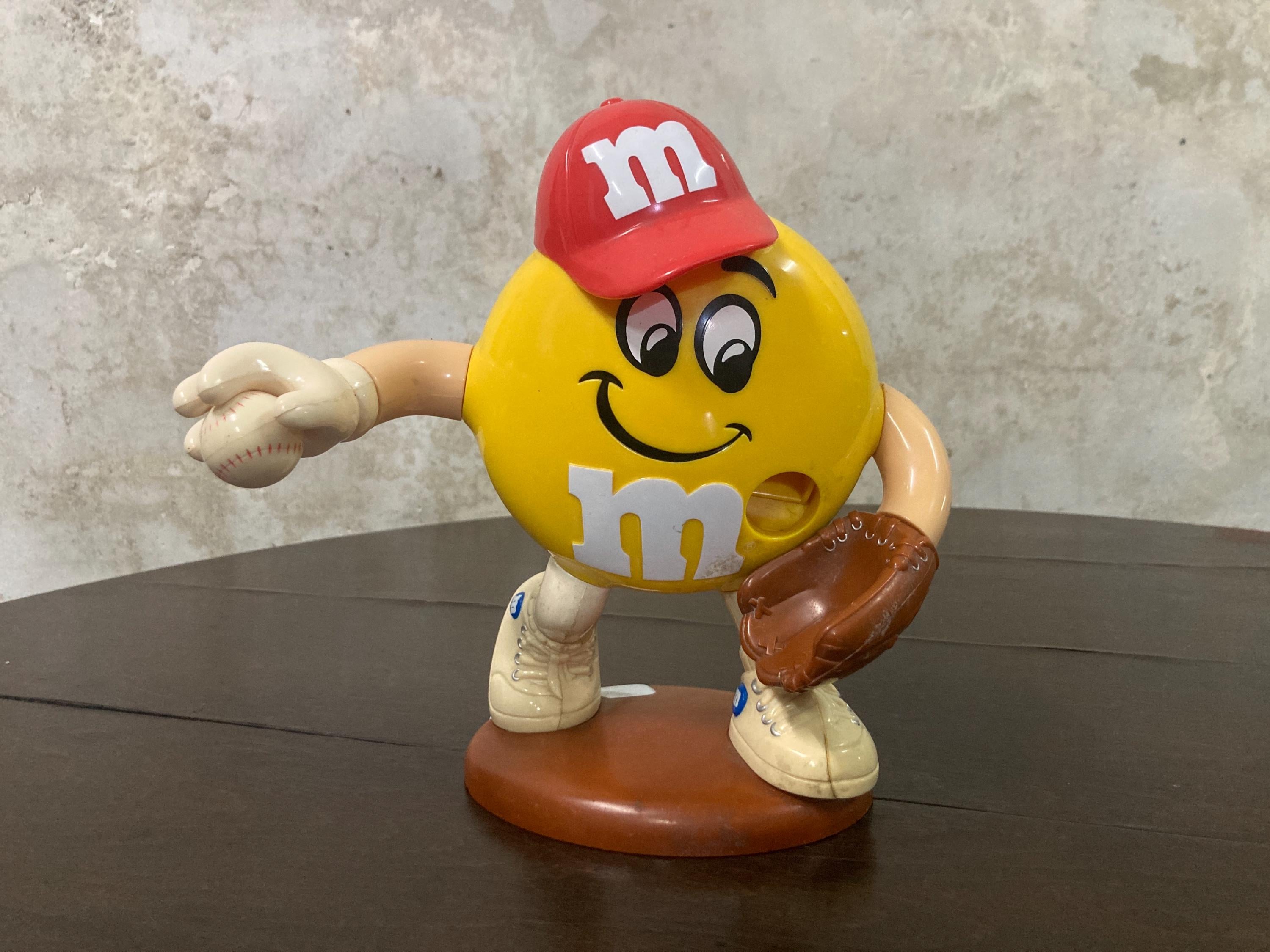 M&m Yellow Figure Candy Dispenser - Etsy