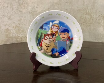 Vintage A Dog of Flanders Display Plate Complete Set | Japan 1970s