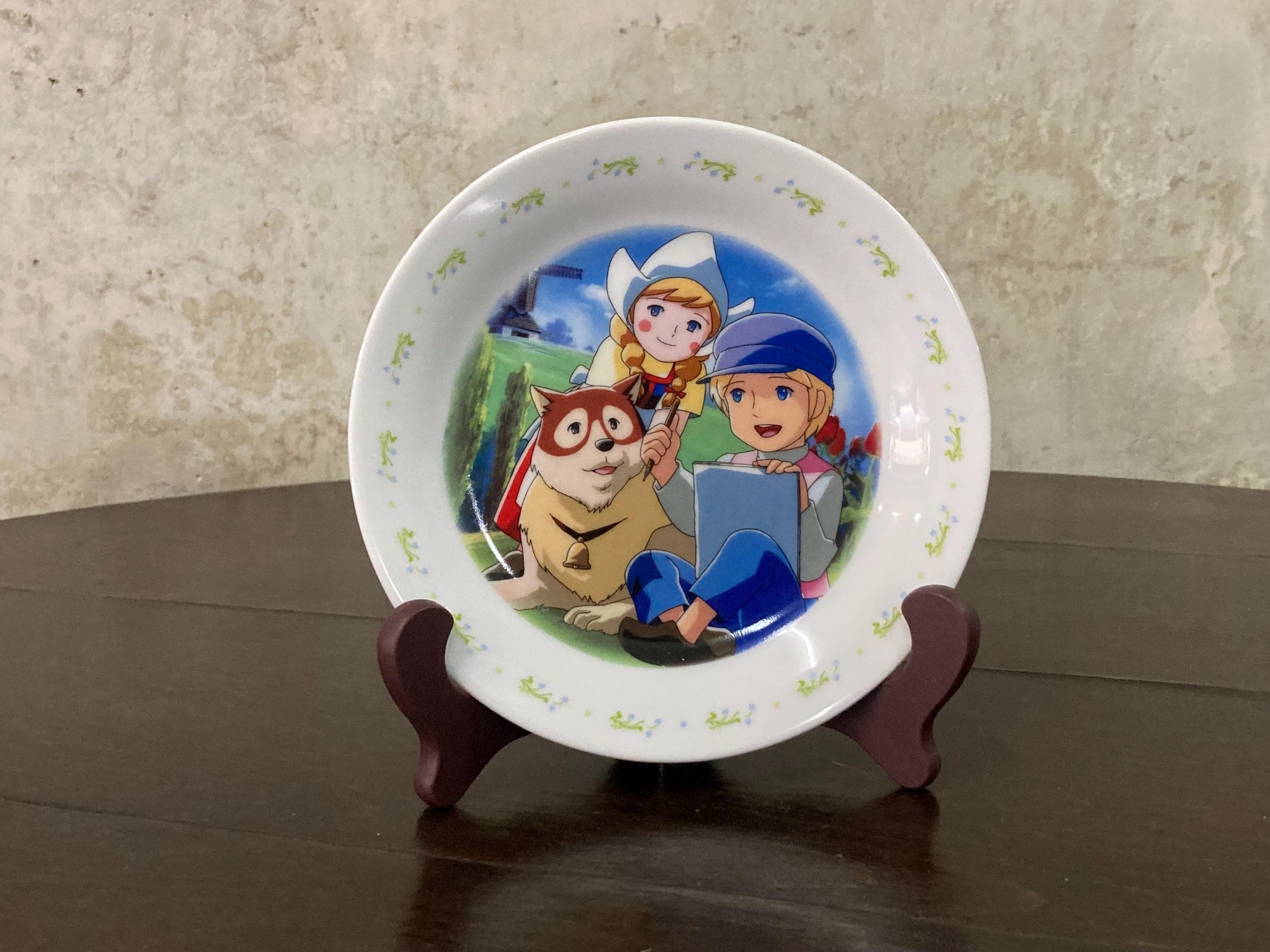 食器 A Dog of Flanders. Not for Sale. Vintage A Dog of Flanders Display Plate Complete Set | Japan 1970s