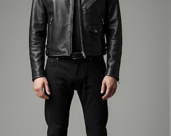 Vintage 90s J Crew Oarsmen Bomber Jacket Autumn Essential Leather