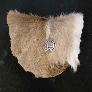 Muzzleloader belt pouch bag for round balls and accessories