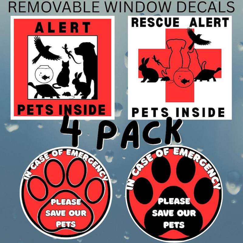 Pet Inside Sticker - Etsy