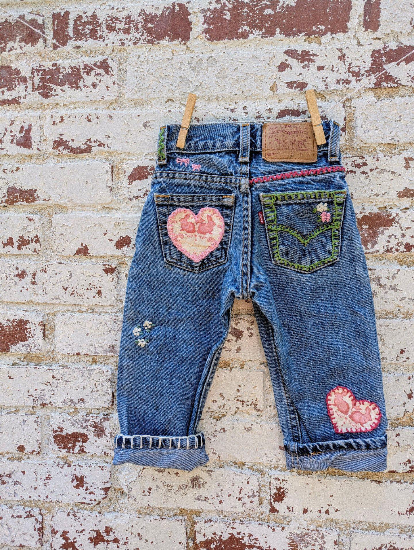 ボトムス Levi's denim 550 vintage 2T il_fullxfull.