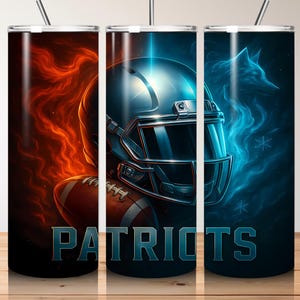 20oz Skinny Tumbler Wrap PNG, Sport Mascot Tumbler Seamless Design, 20oz Sublimation Tumbler Digital Download Template