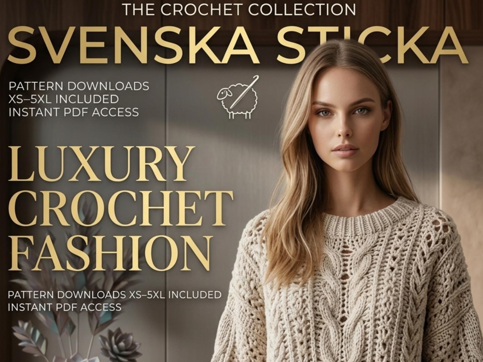 30 Crochet Sweater Patterns to Stitch Cozy Pullovers, Cardigans, and Statement Layers 9 Luxury Crochet Fashion EBook 2026