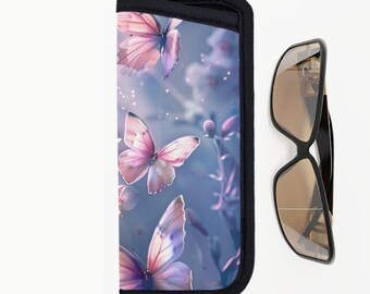 BUTTERFLY Fabric Bags, Sunglasses Case, Eyeglasses Case  display picture 3
