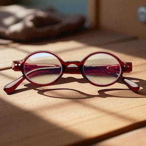 Small Round Blue Light Reading Glasses Men Women | Retro Computer Eyewear +0 to +3.00 | Anti Eye Strain Unisex Readers