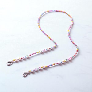 Glasses Chain | Acrylic Eyeglass Strap | Brillenkette Spectacle Chain | Sunglasses Holder Necklace for Women