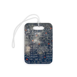 I Love You Wall Paris Luggage Tag Travel Gift Romantic Language Art Accessory for Suitcases