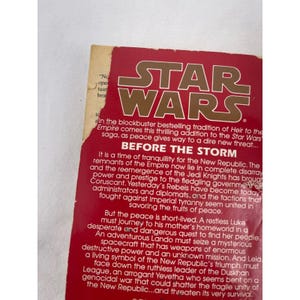 Star Wars Black Fleet Crisis Trilogy & New Jedi Order Onslaught 4 Book Lot PB image 3