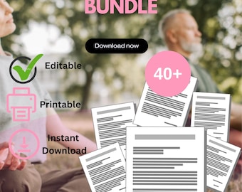 Paquete de formularios para agencias de atención domiciliaria / Plantillas comerciales (descarga digital)