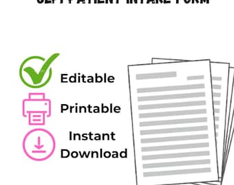 Formulario de admisión de pacientes con GLP-1: Clínica de pérdida de peso con semaglutida y tirzepatida (PDF)