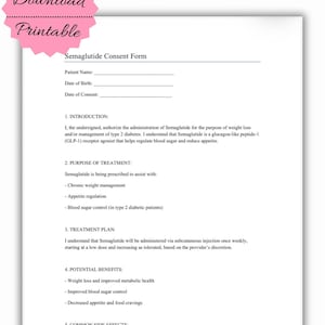 Glp1 Consent - Etsy Glp1 Consent - Etsy