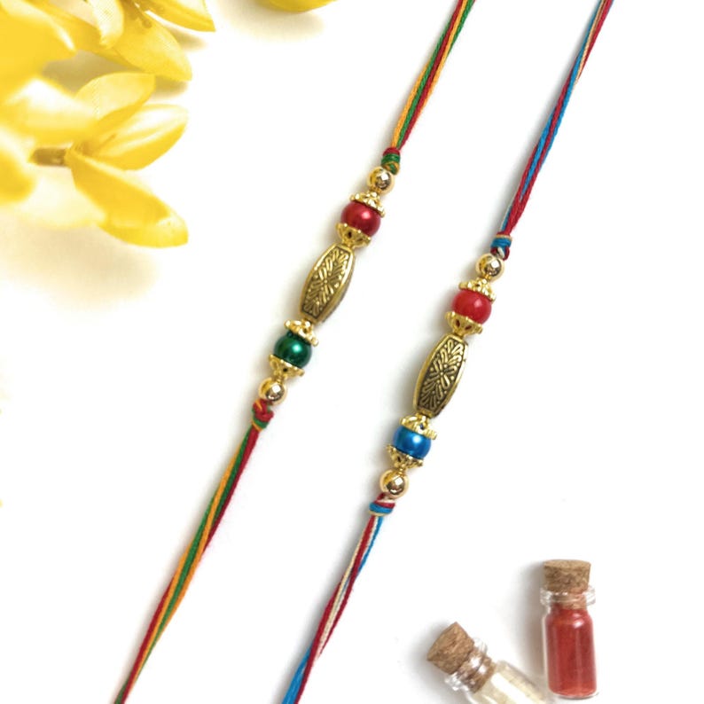Simpe Rakhi Minimal Dori Rakhi | Elegant Thread Rakhi for Brother | Simple Modern ...