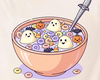 Spooky food art png, spooky cute clipart, kawaii Halloween png, Halloween candy png, creepy kawaii, Halloween food art png,cute food clipart