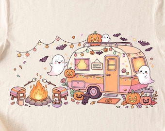 summerween png, hot ghoul summer, spooky summer, summer Halloween png, ghost book png, bookish summerween, beach vibes, retro halloween