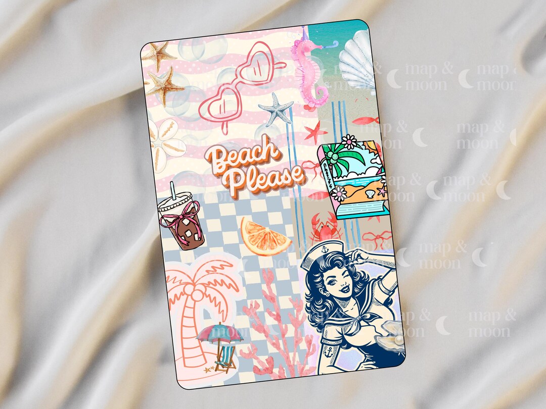 Kindle Inserts, Book Girl Summer, Printable Kindle Cover Insert ...