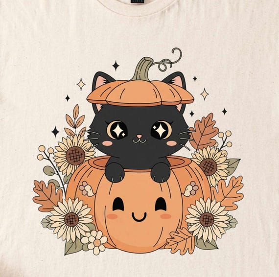 Halloween cat png, spooky kawaii, fall cat png, kawaii black cat png, black cat clipart, kawaii pumpkin,chibi Halloween,kawaii Halloween cat
