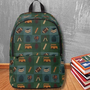 Boys School Bag, Backpack for Kids, Childrens School Backpack, Boys Book Bag, Back to School Gear, Durable Backpack