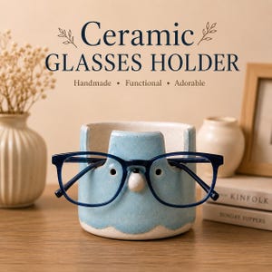 Modello PDF per portaocchiali in ceramica / Schema per vassoio portaocchiali in ceramica / Modello per vassoio fai da te / Download immediato