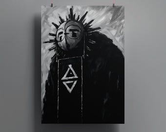 Esquie Printable Poster: Clair Obscur Expedition 33, Gamer Wall Art (Digital Download)