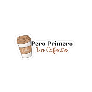 Coffee Lover Kiss-Cut Stickers,  Gifts for Coffee Enthusiasts, Coffee-Themed Decor