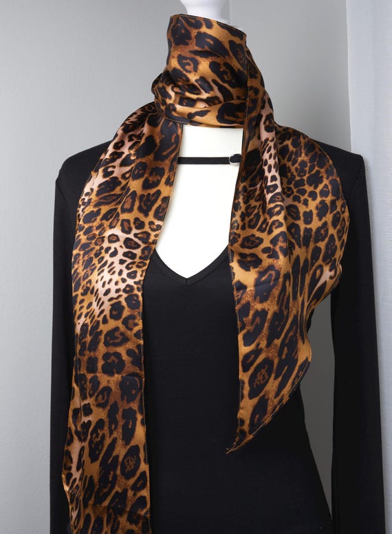 100% Natural Mulberry Silk Narrow Scarf 3pc Gift Bundle  display picture 2