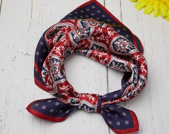 Sciarpa 100% seta di gelso Bandana Donna Sciarpe quadrate