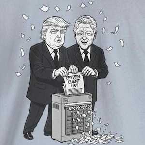 Epstein Client List T-Shirt: Political Humor Unisex Tee