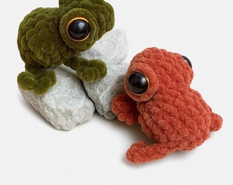 Frog pattern crochet, Amigurumi pattern frog crochet, migurumi PDF Tutorial frog, cute frog toy